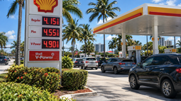 La gasolina en Florida, supera los 4 dólares otra semana.&nbsp;
