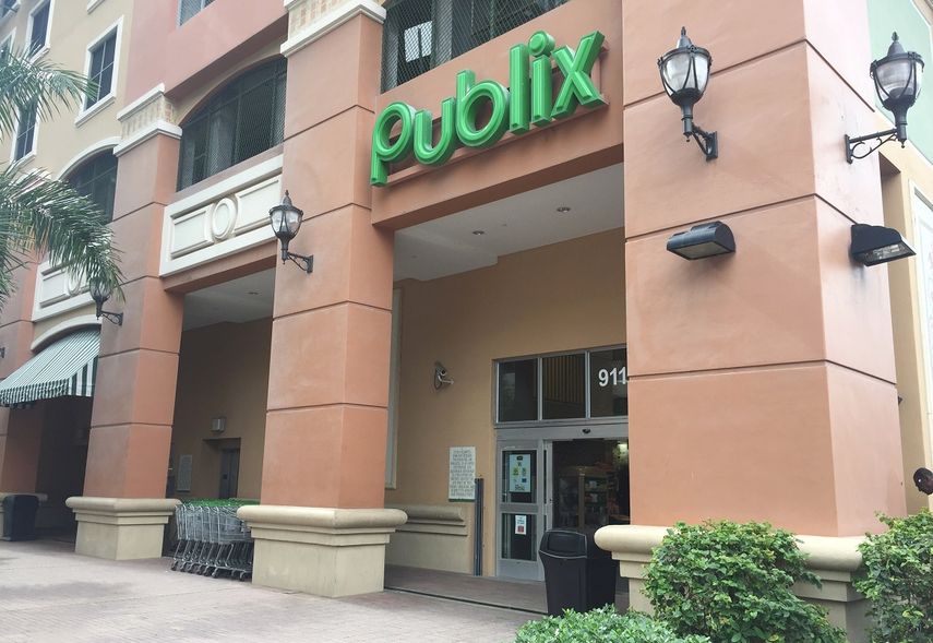 Fachada de una tienda Publix en Miami-Dade&nbsp;