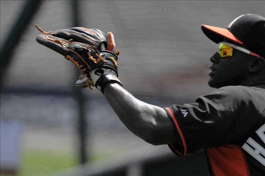 Hechavarría conectó para .383 durante los juegos de primavera. (EFE)