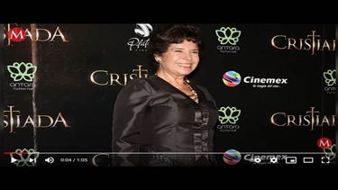 La actriz mexicana Isabel Martínez.