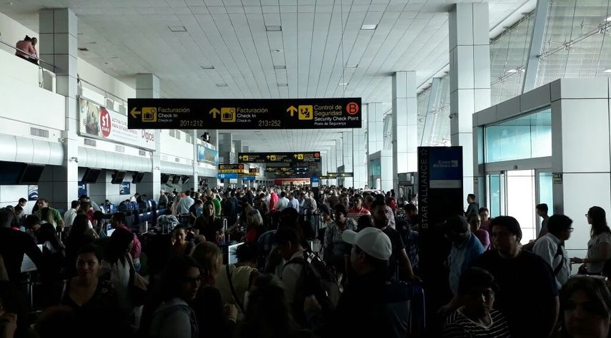 En su comunicado, Tocumen no precisa cuántos vuelos se retrasaron por el incidente.