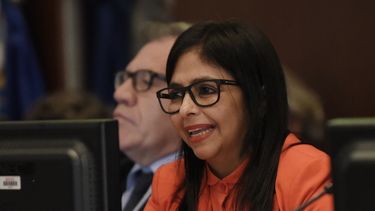 Delcy Rodriguez, canciller de Venezuela&nbsp;