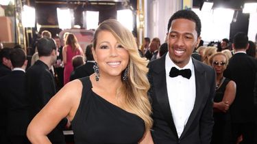 Mariah Carey posa junto a Nick Cannon, ahora su expareja.&nbsp;