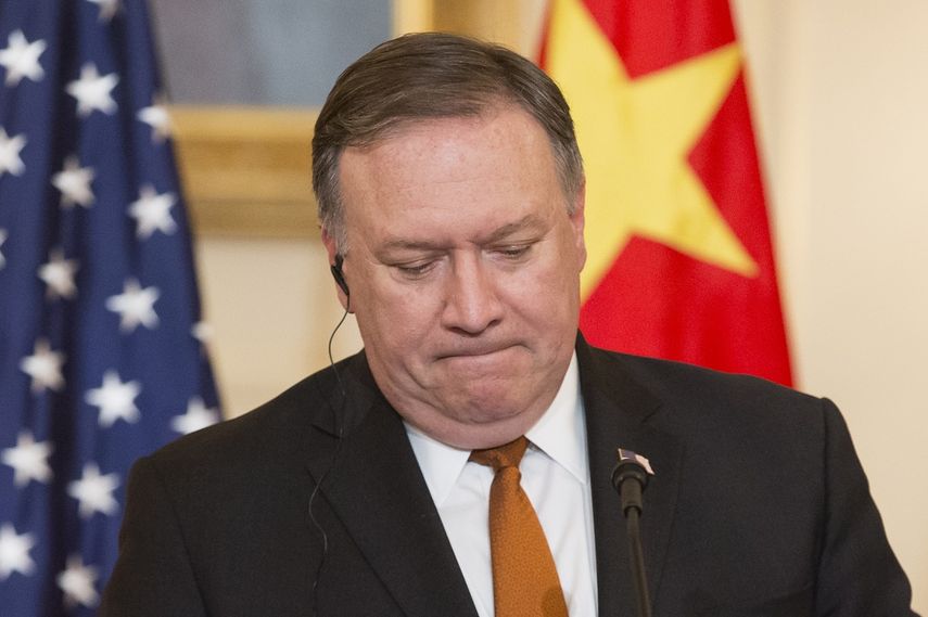 Mike Pompeo, secretario de Estado de EEUU.&nbsp;