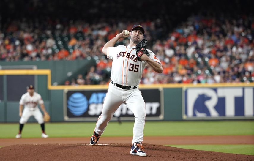 El as de los Astros de Houston Justin Verlander hará su segunda apertura en un Juego de Estrellas&nbsp;