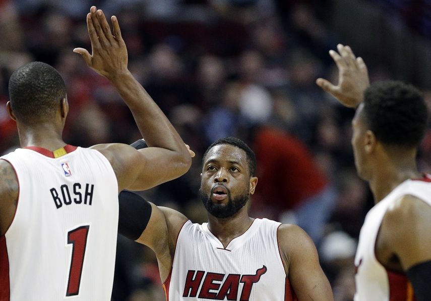 Hassan Whiteside terminó con un curioso triple doble