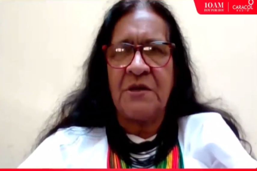 Representante de Colombia ante la ONU, Leonor Zabaleta.