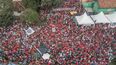 Los actos en Curitiba tendrán sus respectivas réplicas en la tarde de este martes en Sao Paulo, la mayor ciudad de Brasil, Río de Janeiro y Brasilia,
