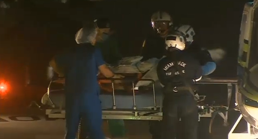 La explosión habría sido tan fuerte que otros jóvenes la sintieron a más de 20 pies de distancia. (Cortesía: WSVN)