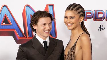 Tom Holland y Zendaya asisten al estreno en Los Ángeles de Spider-Man: No Way Home de Sony Pictures el 13 de diciembre de 2021 en Los Ángeles, California.