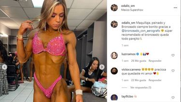 La influencer Odalis Santos Mena, experta en fitness y fisioculturista falleció durante la preparación previa al tratamiento Mira Dry, para evitar la sudoración excesiva.