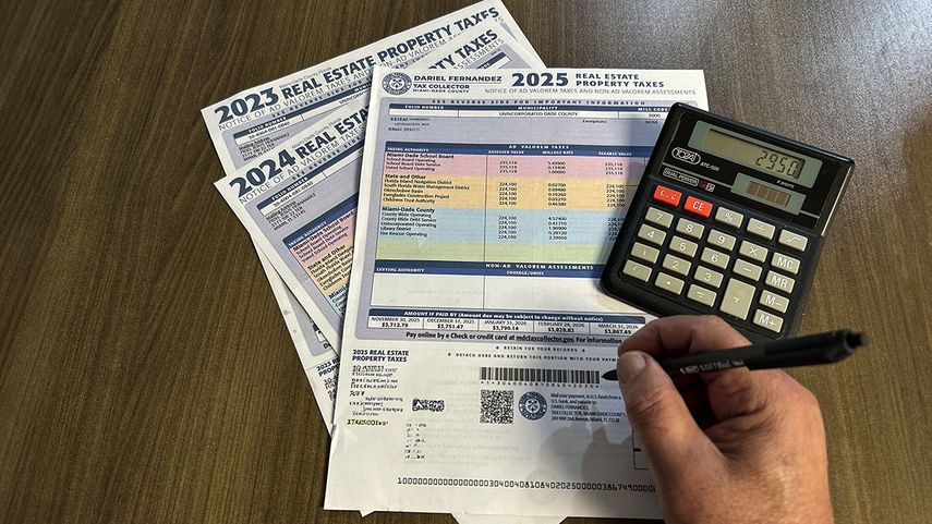 La factura de impuestos a la propiedad descompone el presupuesto familiar cada año.