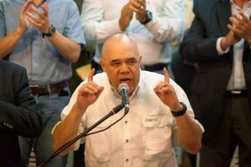 Secretario ejecutivo de la Mesa de la Unidad Democrática (MUD), Jesús Chúo Torrealba (EFE)