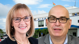 Los candidatos Eileen Higgins y Emilio González. Los candidatos Eileen Higgins y Emilio González.