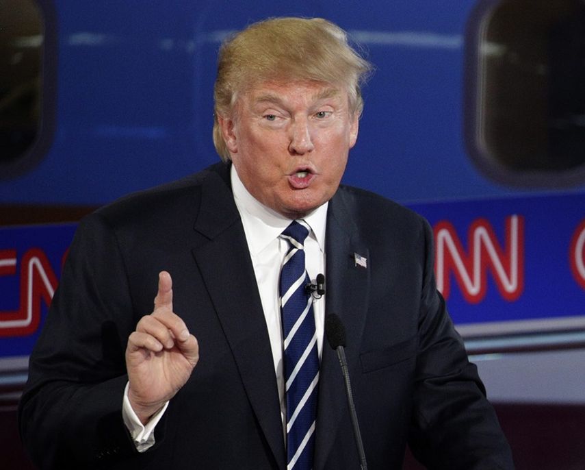 El aspirante a candidato republicano a la presidencia, Donald Trump, ha llenado su campaña de mensjes racistas. (EFE)
