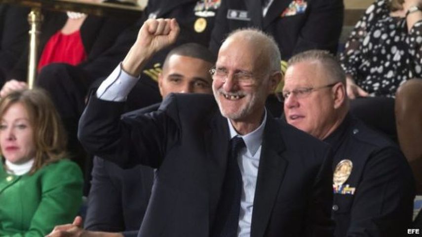 Alan Gross, excontratista estadounidense encarcelado en Cuba en 2009 y liberado en diciembre. (EFE)