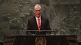 Miguel Díaz-Canel, en un discurso en la ONU.
