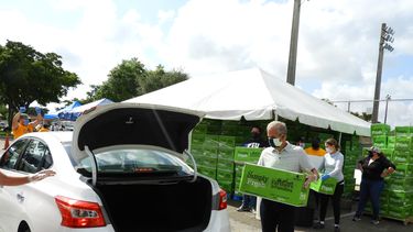 En Hialeah, Alex Penelas, exalcalde de Miami-Dade.&nbsp;