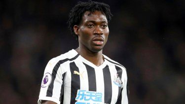 En foto del 12 de enero del 2019, el jugador del Newcastle, Christian Atsu, durante un encuentro de liga.&nbsp;