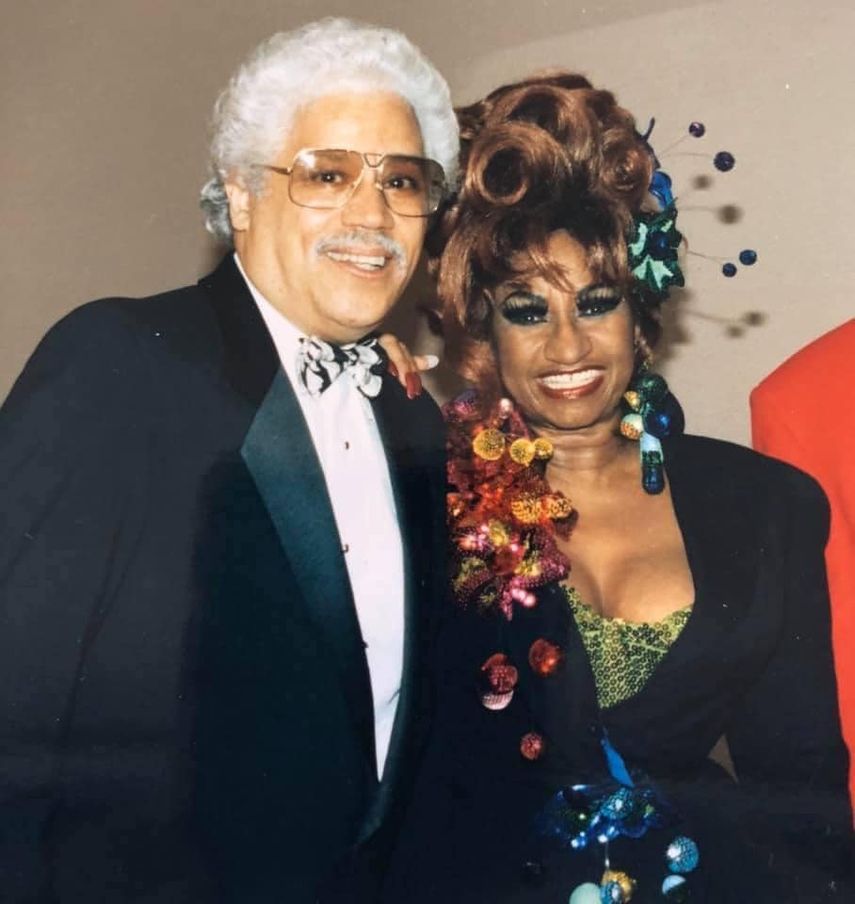 Johnny Pacheco y Celia Cruz.&nbsp;