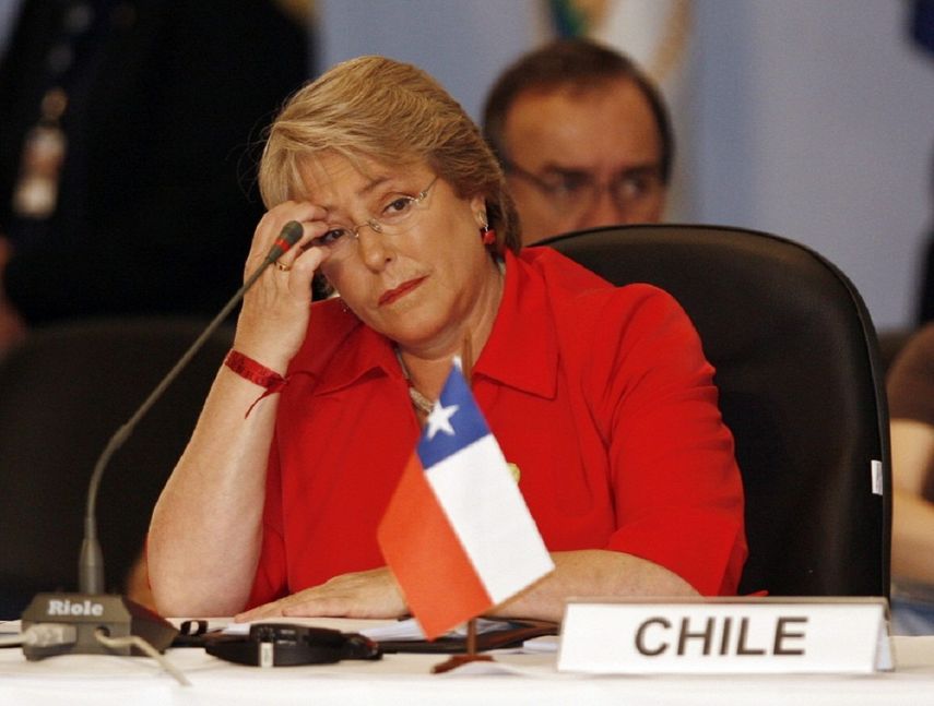 Michelle Bachelet, presidenta de Chile