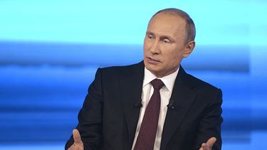 Putin envió un mensaje al pueblo del este de Ucrania que se ha alzado contra las autoridades de Kiev.(AP)