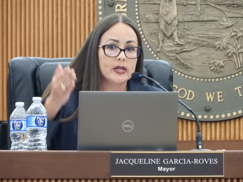 Jacqueline García Roves, alcaldesa interina de Hialeah. 