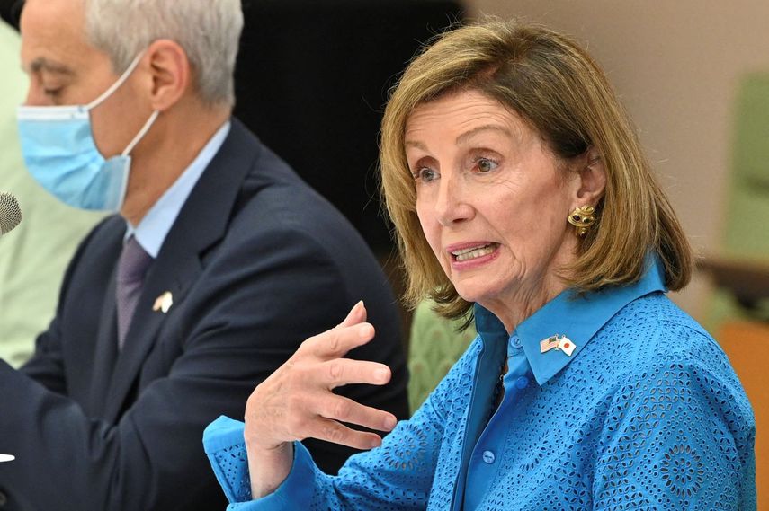 La presidenta de la Cámara de Representantes, Nancy Pelosi.