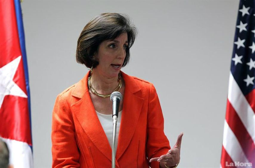 La secretaria de EEUU para América Latina, Roberta Jacobson. EFE