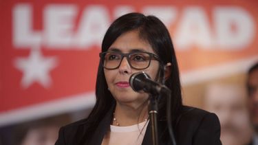 Delcy Rodríguez, canciller de Venezuela&nbsp;