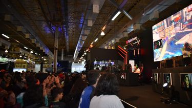 Asistentes a la edición 2018 de Brasil Game Show,&nbsp;la mayor feria de videojuegos de Latinoamérica.