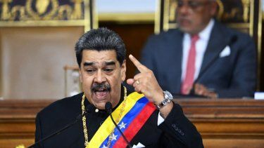 El dictador venezolano, Nicolás Maduro, 12 de enero 2023.