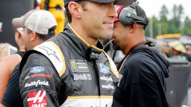 El piloto cubanoamericano Aric Almirola, el 22 de julio de 2018 en el&nbsp;New Hampshire Motor Speedway.