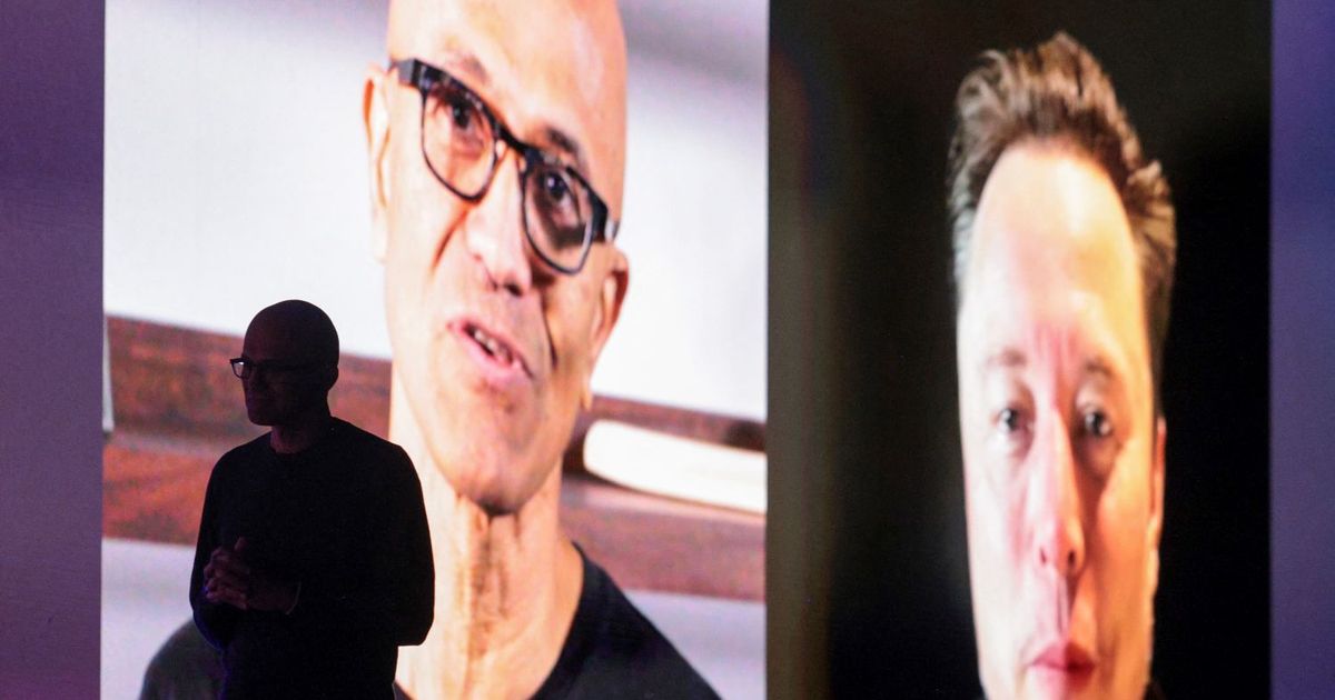 Microsoft anuncia acuerdo con Musk para albergar su chatbot de IA