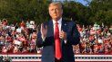 El presidente Donald Trump en un acto de campaña en Florida. El presidente Donald Trump en un acto de campaña en Florida.