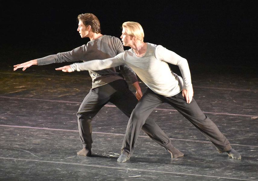 Bailarines invitados de Alemania.&nbsp;