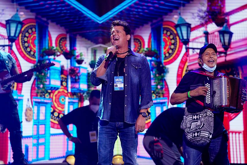 El colombiano Carlos Vives, quien será honrado con el Premio Billboard Salón de la Fama.
