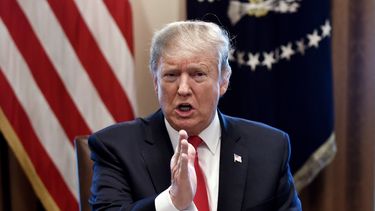 El mandatario estadounidense, Donald Trump. 