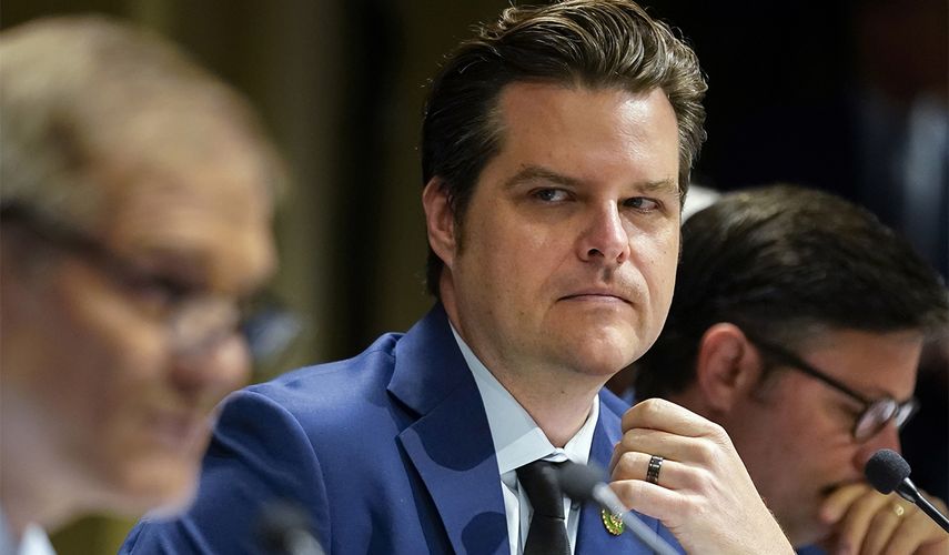 Congresista republicano de Estados Unidos Matt Gaetz.