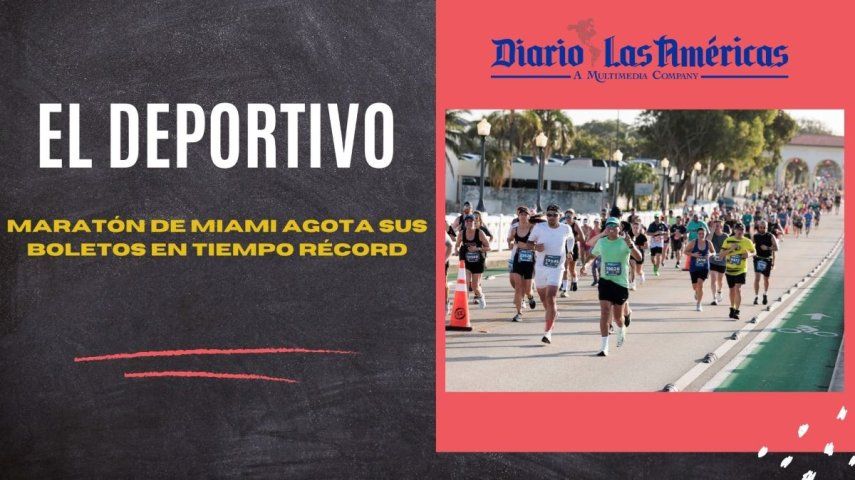 El fundador y director del Maratón y Medio Maratón Life Time de Miami, Frankie Ruiz, informó que se agotaron en tiempo récord los 18.500 cupos para la edición 24 de la tradicional prueba pedestre.