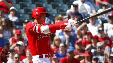 El jugador de 24 años bateó un jonrón de tres carreras el viernes para guiar el triunfo por 5-2 de los Angelinos sobre los Medias Blancas