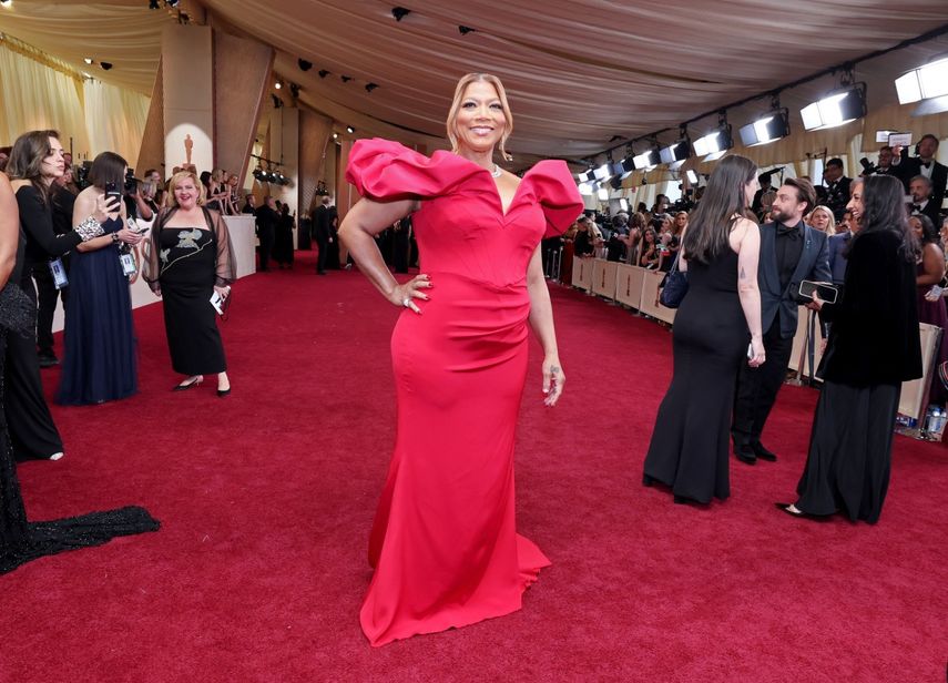 La rapera y actriz Queen Latifah.