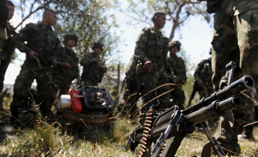 Quedarán por recoger las armas que las FARC guarda en más 900 caletas (escondites) en diferentes parte del país,