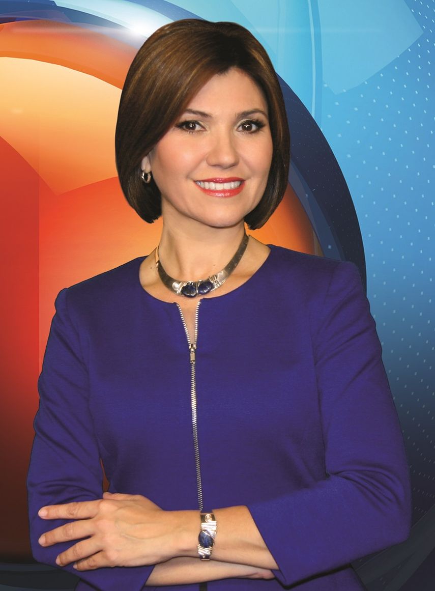 La periodista cubana Daisy Ballmajó, presentadora del Noticiero Telemundo 51 (TELEMUNDO)