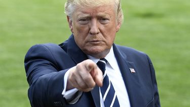  El presidente Donald Trump. 