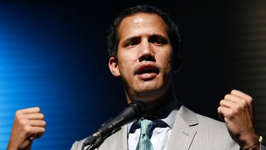 El presidente encargado de Venezuela, Juan Guaidó.