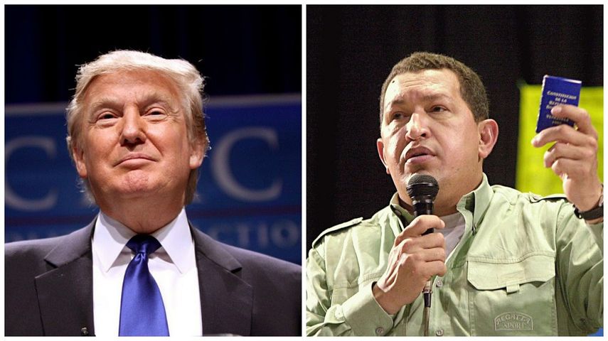 El video en cuestión dura poco más de un minuto, ha sido difundido inicialmente en el estado de Florida y muestra algunas frases polémicas del magnate estadounidense y del mandatario venezolano