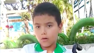 Captura de pantalla del video difundido por Samuel Alejandro.&nbsp;