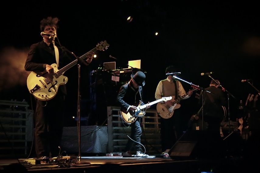 La banda mexicana Café Tacuba durante una presentación. (CORTESÍA). 
