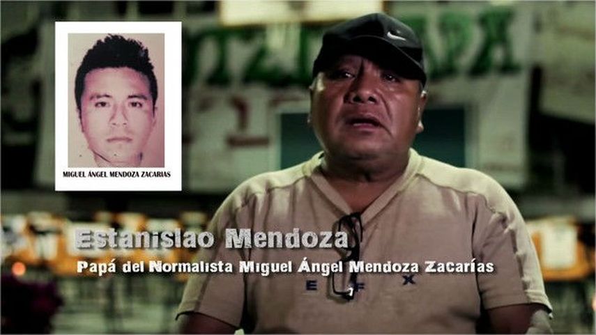 Esta Navidad no habrá festejo para los padres de los desaparecidos, pero tampoco para el Gobierno mexicano, al que le exigen resultados en la búsqueda de los jóvenes. (CAPTURA VIDEO YOUTUBE)